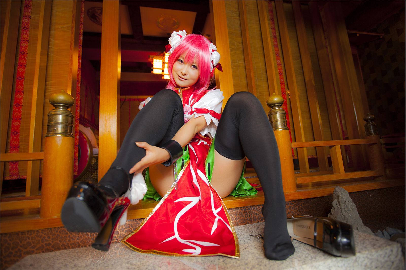 [Cosplay] 2013.12.13 New Touhou Project Cosplay set - Awesome Kasen Ibara